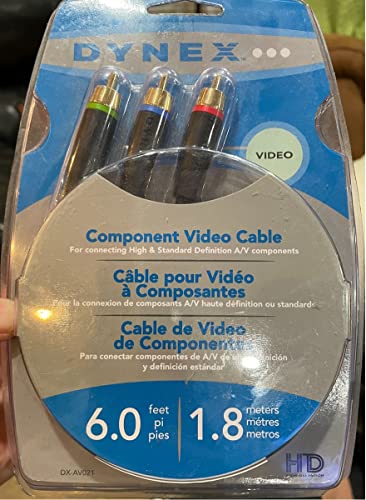 Dynex Component Video Cable - 6ft (1.8M)! - Image 5