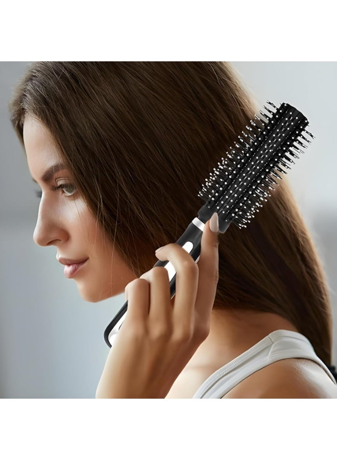 تريندي فرشاة شعر دائرية أنيقة للنساء | مشط تصفيف وفك تشابك الشعر | احصلي على شعر رائع بسهولة - Image 4