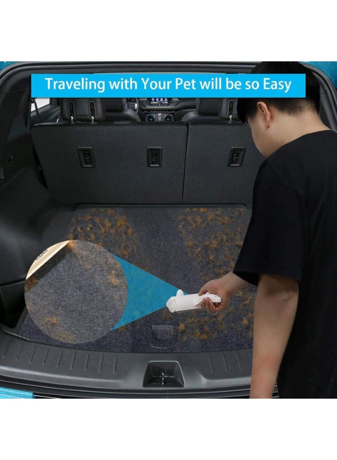 Saudi Select Pet Hair Remover Roller, Reusable Animal Hair Removal Brush for Dogs and Cats, Self Clean Pet Fur from Carpet, Furniture, Rugs, Laundry, Clothes and Bedding, Sofa - Image 2