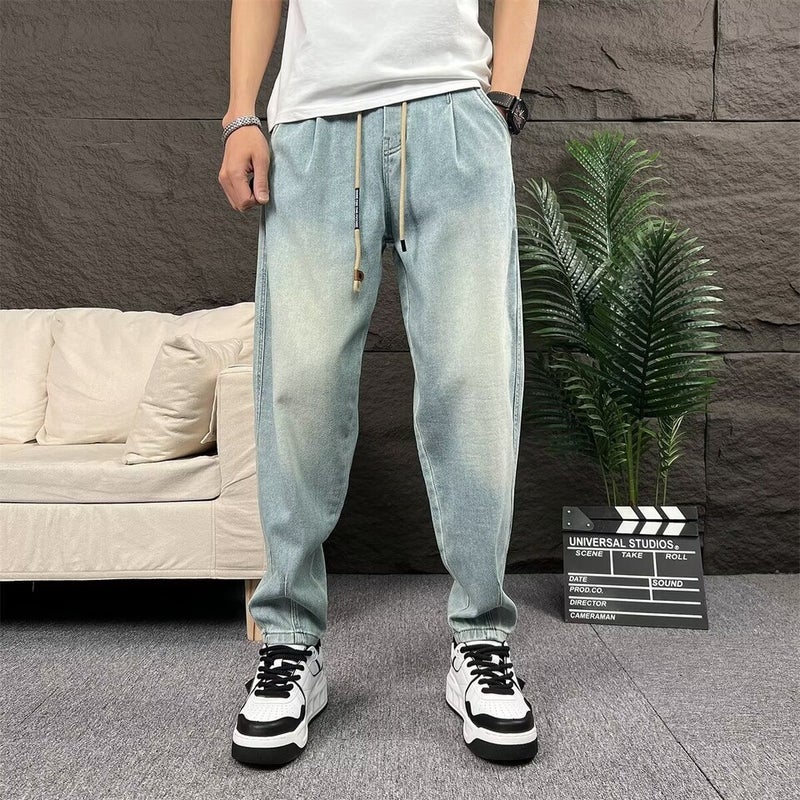 Unisex Casual Daily Denim Jeans - Image 5