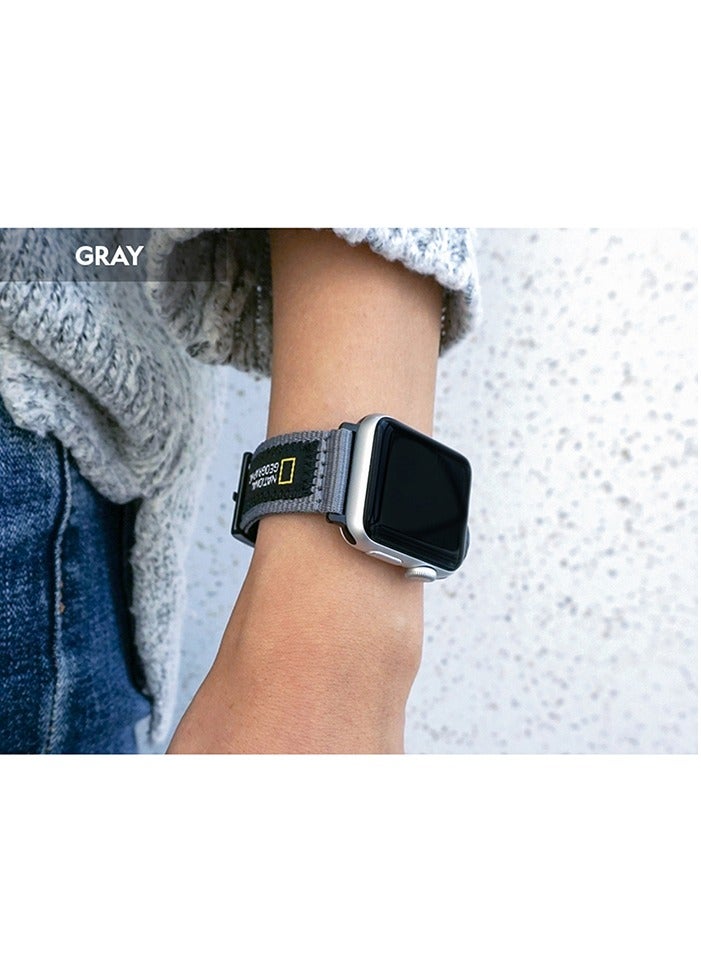 ناشيونال چيوغرافيك ساعة ناشيونال جيوغرافيك الذكية بحزام الناتو 20 ملم جالاكسي - رمادي - Image 1