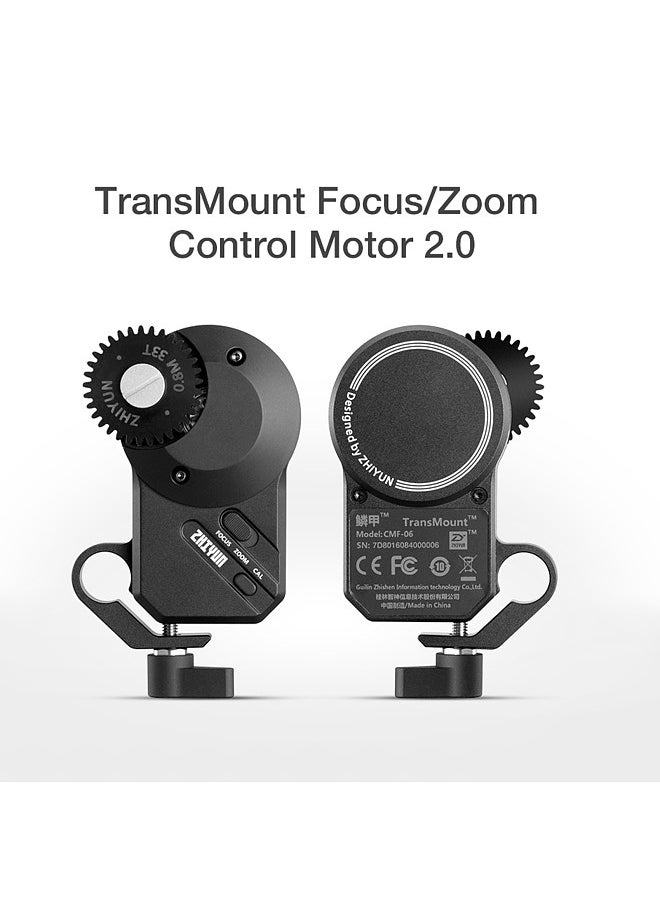 Zhiyun - CMF-06 Follow Focus Transmount Focus/Zoom Control Motor 2.0 Replacement for Crane 2S/3S Weebill S Gimbal Handheld Stabilizer - Image 1