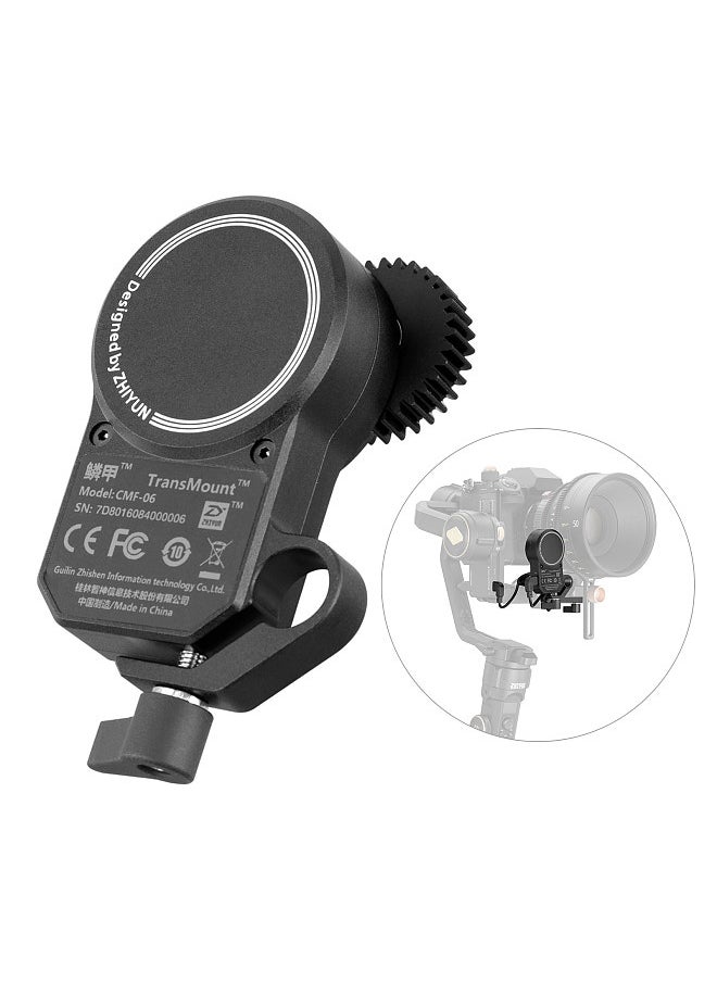 Zhiyun CMF-06 Follow Focus Transmount Focus/Zoom Control Motor 2.0 Replacement for Crane 2S/3S Weebill S Gimbal Handheld Stabilizer  - Image 4