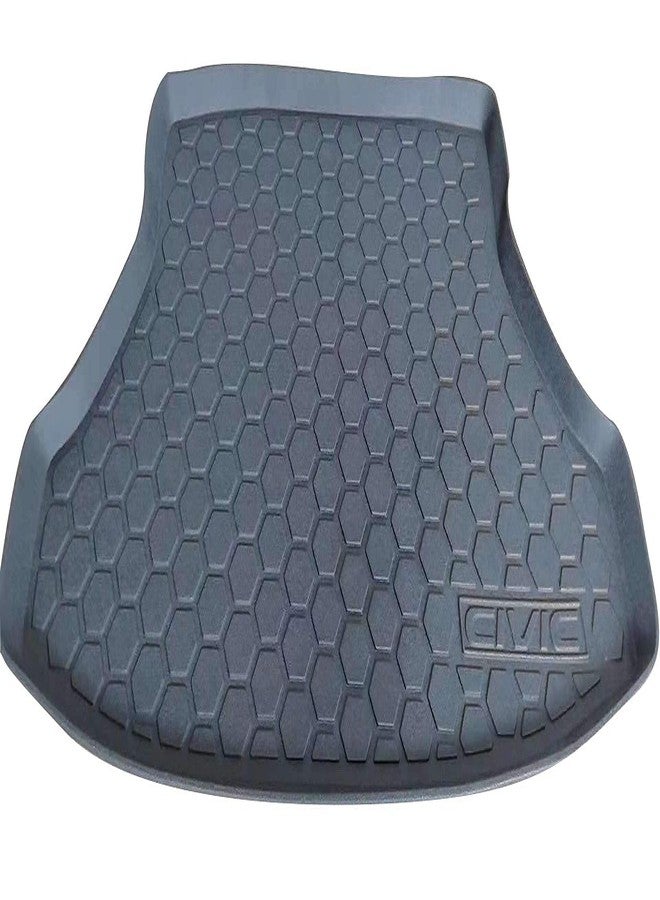 LSAUTO Cargo Liner Car & Trunk Tray Mat for Honda Civic Sedan 2006-2015 Protector Cover Waterproof Anti-Slip in Heavy Duty Black - Image 2