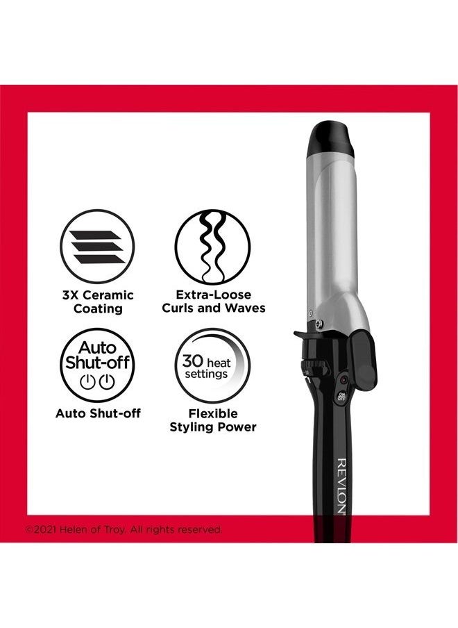 Revlon Revlon Perfect Heat Triple Ceramic Curling Iron | For Silky Smooth Loose Curls (1-1/2 in)  - Image 5