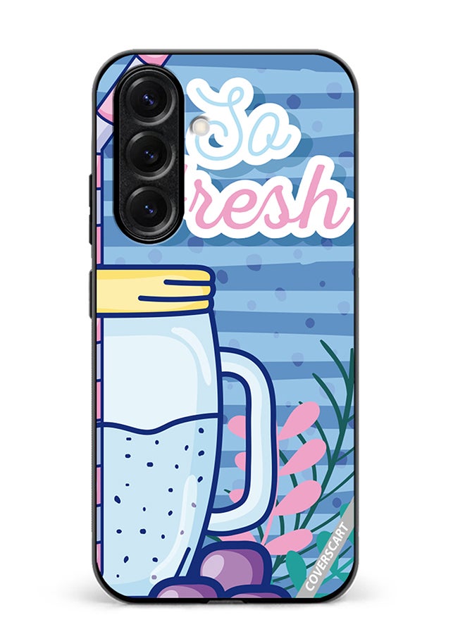 VR CREATIVE Protective Case Cover For Samsung Galaxy S25 Refreshing Juice Design Multicolour