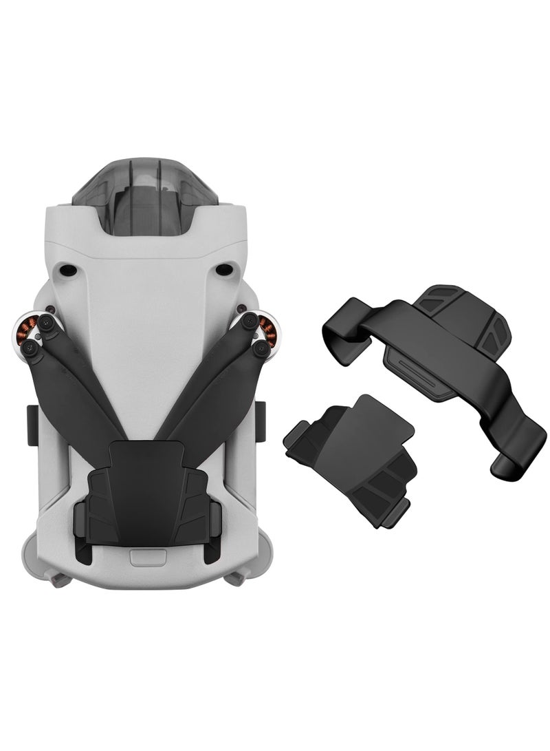SYOSI Propeller Retainer, Protective Snap Fitting, Propeller Holder Guard Strap Protector Stabilizer for DJI Mini 3 Pro Drone Accessories (Black)  - Image 1