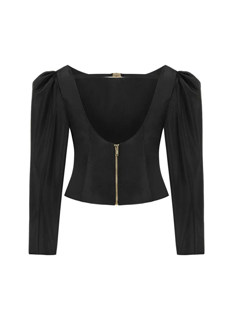 Nocturne Bateau Neck Blouse