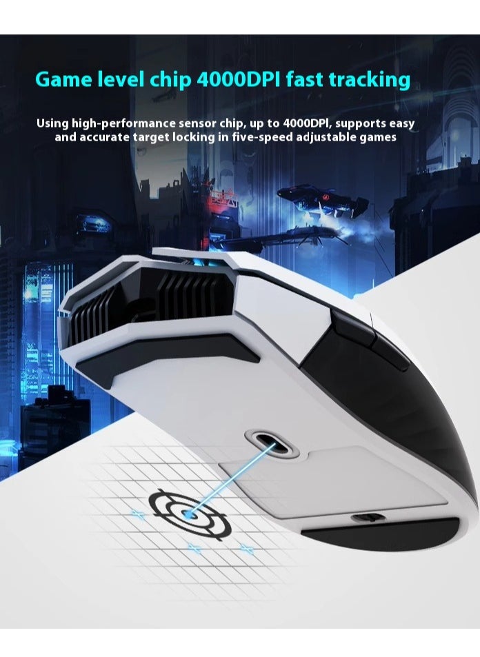 ML701 Wireless Gaming Mouse 3 modes Wired/2.4G/Bluetooth for Laptop PC