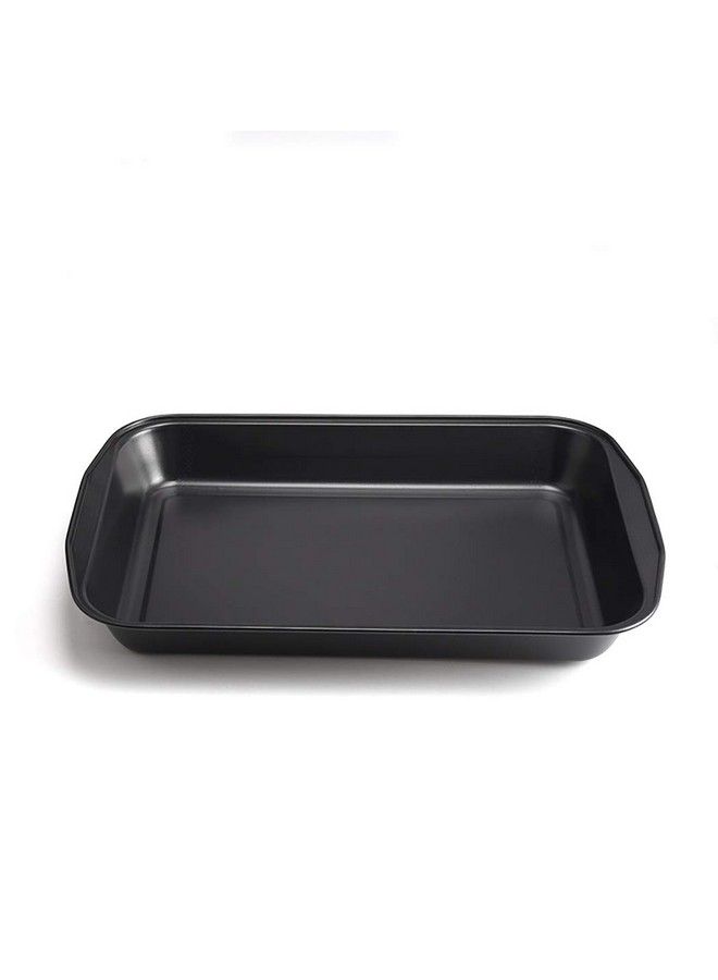 LI-GELISI Black Large Rectangular Baking Pan Carbon Steel Nonstick Cake Mold Oven Baking Pan (Size: 16 Inches Long X 11 Inches Wide X 2 Inches High) - Image 2