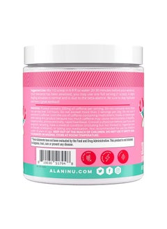 Alani Nu Pre Workout Powder Hawaiian Shaved ICE | Amino Energy Boost | Endurance Supplement | Sugar Free | 200mg Caffeine | L-Theanine, Beta-Alanine, Citrulline | 30 Servings  - Image 3