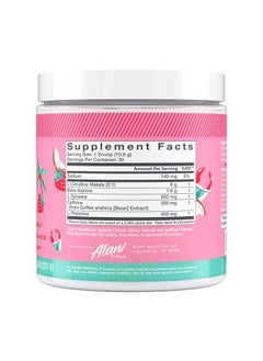 Alani Nu Pre Workout Powder Hawaiian Shaved ICE | Amino Energy Boost | Endurance Supplement | Sugar Free | 200mg Caffeine | L-Theanine, Beta-Alanine, Citrulline | 30 Servings  - Image 2