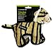 Hyper Pet Tough Plush Tiger Durable Dog Toy with Squeaker - Image 3