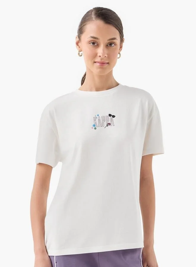 Kappa Kappa Logo Detail T-shirt