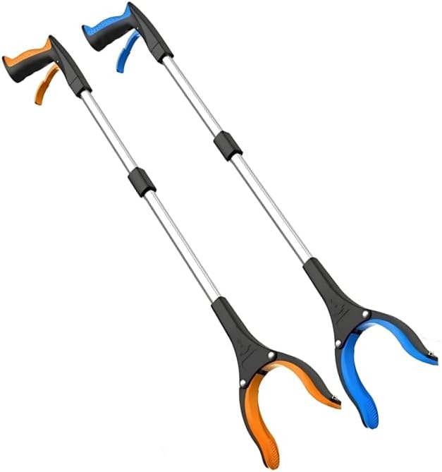 FitPlus Grabber Reacher ToolFitPlus Premium Grabber Tool 32 Inch Strong Magnet Grabber Reacher for Elderly Lightweight Extra Long Handy for Trash Use with Wheelchair - Image 1