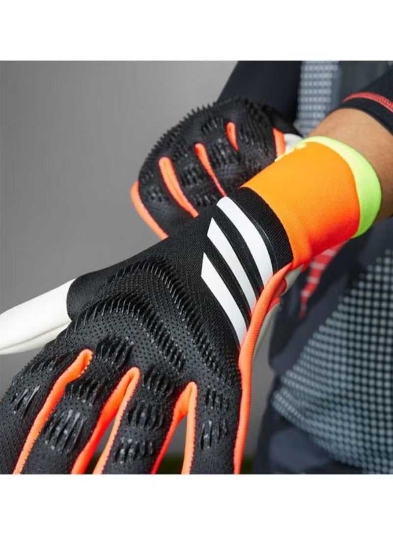 Predator Football Goalkeeper Gloves ,Professional Non-slip Goalie Gloves ,Soccer Goalie Gloves for Training u0026 Match - Anti-Slip Grip ,Size 7 - Image 3