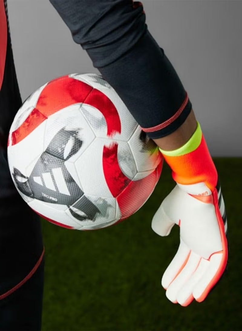 Predator Football Goalkeeper Gloves ,Professional Non-slip Goalie Gloves ,Soccer Goalie Gloves for Training u0026 Match - Anti-Slip Grip ,Size 7 - Image 5