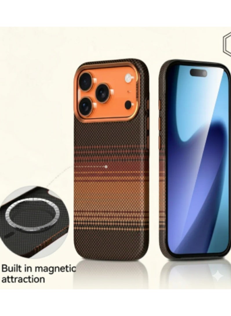 I phone 17pro max Magnetic Carbon fiber Case - Image 2