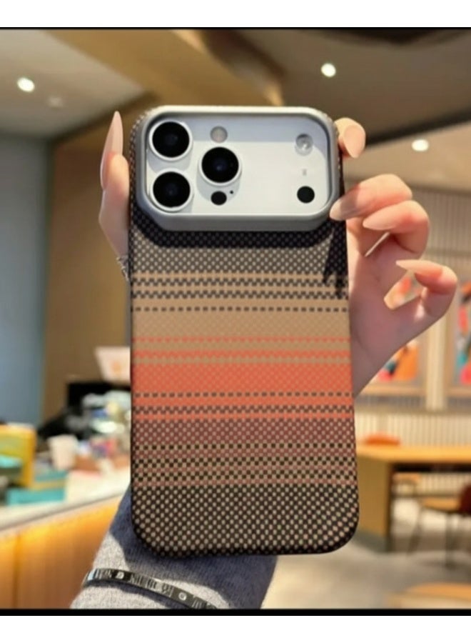 I phone 17pro max Magnetic Carbon fiber Case - Image 1