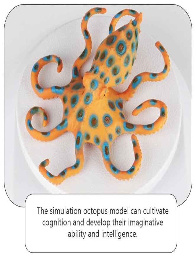 ifundom Octopus Figurine - Marine Animal Toys - Ocean Animal Model - Lifelike Simulation for Learning and Play Design Giant Stuffed Beast - Image 5