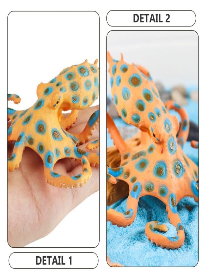 ifundom Octopus Figurine - Marine Animal Toys - Ocean Animal Model - Lifelike Simulation for Learning and Play Design Giant Stuffed Beast - Image 4