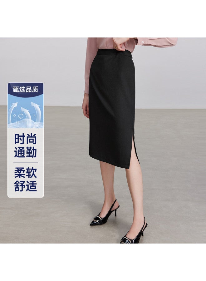 Fapai Elegant Commuting Half-skirt Business Professional Casual Versatile Easy-care Suit Skirt Women - Image 2
