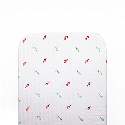 Kicks & Crawl Sleepy Leaves Organic Crib Sheet - Image 2