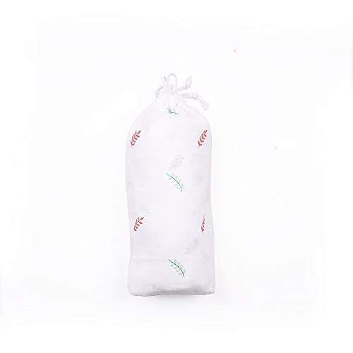 Kicks & Crawl Sleepy Leaves Organic Crib Sheet - Image 5