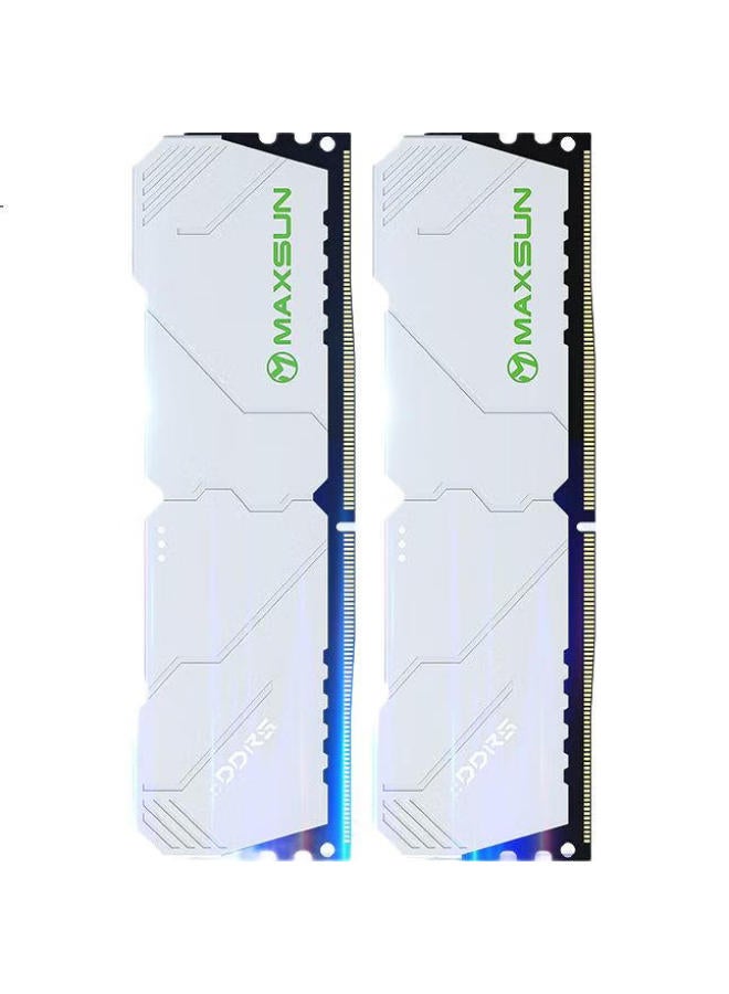 MAXSUN ماكسون 32 جيجابايت (16 جيجابايت × 2) مجموعة ذاكرة ديسكتوب DDR5 5600 مع موزع حرارة سلسلة ميكا ستورم W5 - Image 3