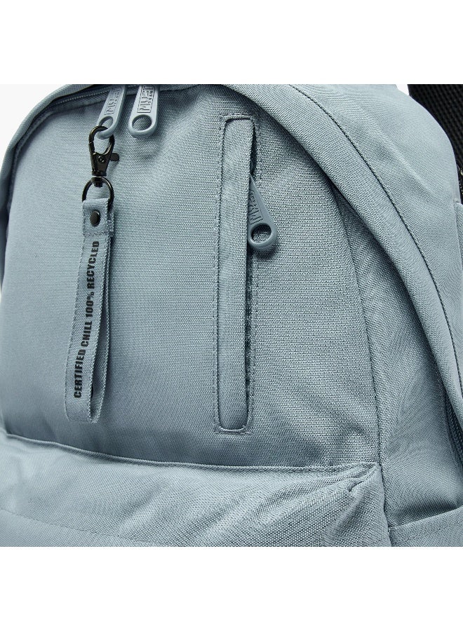 Mustteam Solid Backpack For Boys 8-13 Years With Adjustable Straps - 17 Inches - Image 4