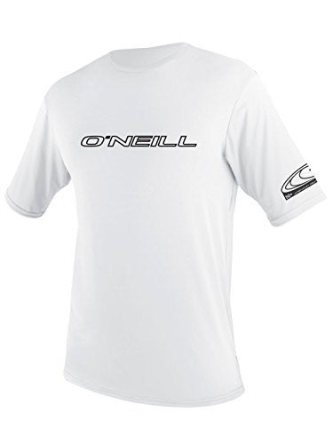 O'Neill Youth Basic Skins UPF 50+ Short Sleeve Sun Shirt, White,14 - Image 5