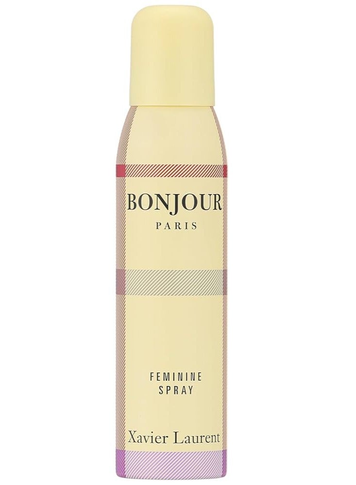 كزافييه لوران سبراي مزيل العرق اكسافيير بونجور – للنساء، 150 مل