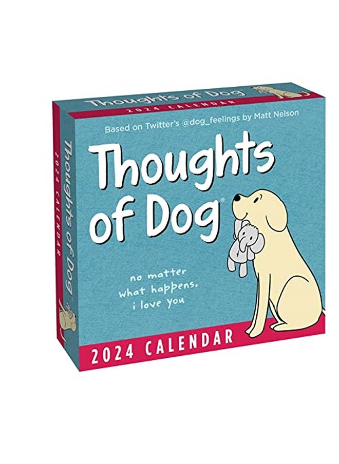 Thoughts of Dog 2024 Day-To-Day Calendar