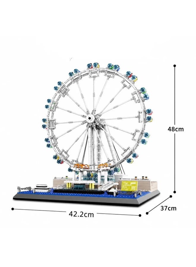 wange London Eye England Building Blocks Set 6215 (Age 6+, 1528 Pieces) - Image 4