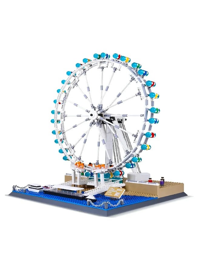wange London Eye England Building Blocks Set 6215 (Age 6+, 1528 Pieces) - Image 1