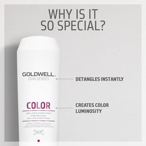 Goldwell Dualsenses Color Brilliance Conditioner, 10.1 Fl Oz (Pack of 1) - Image 3