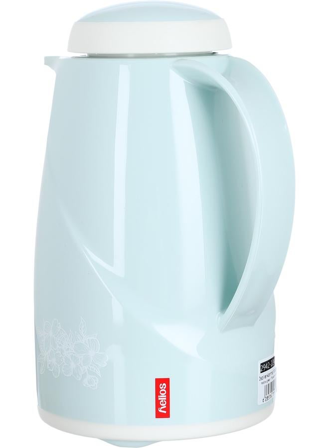 هيليوس ترمس بلاستيكي 0.6 لتر أخضر فاتح - Image 2