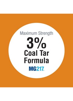 MG217 MG217 Dandruff 3% Coal Tar Dandruff Shampoo, Controls Flaking & Relieves Itchy Scalp - 8 oz Tube  - Image 2