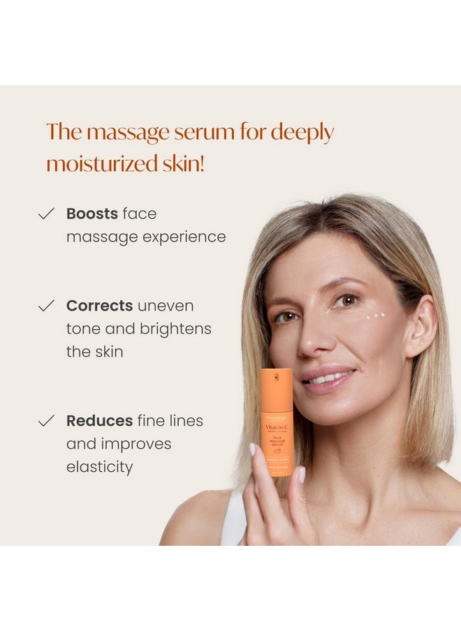 Plantifique - PLANTIFIQUE Korean Vitamin C Face Massage Serum - Perfect for Gua Sha Facial Tools - Collagen & Peptides for Ultimate Hydration and Anti-Aging Glow - Even Skin Tone - Image 1