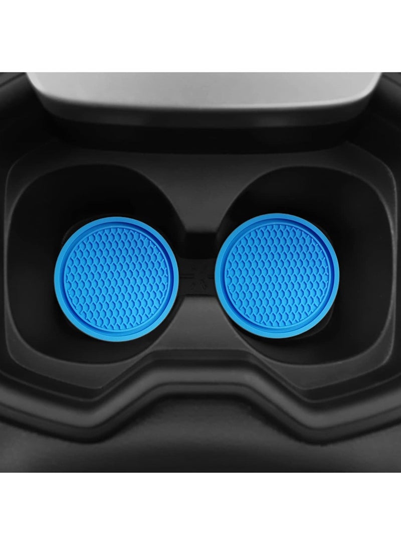 SYOSI 6PCS Car Cup Coaster Accessories 2.75 inch Anti Slip Insert Suitable for Most Interior Accessory Women Party Birthday - Image 2