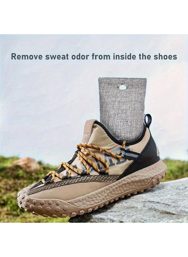 قطعتان من أكياس الفحم المعطر للأحذية، مزيل العرق للبيت، السيارة والحيوانات الأليفة - Image 3