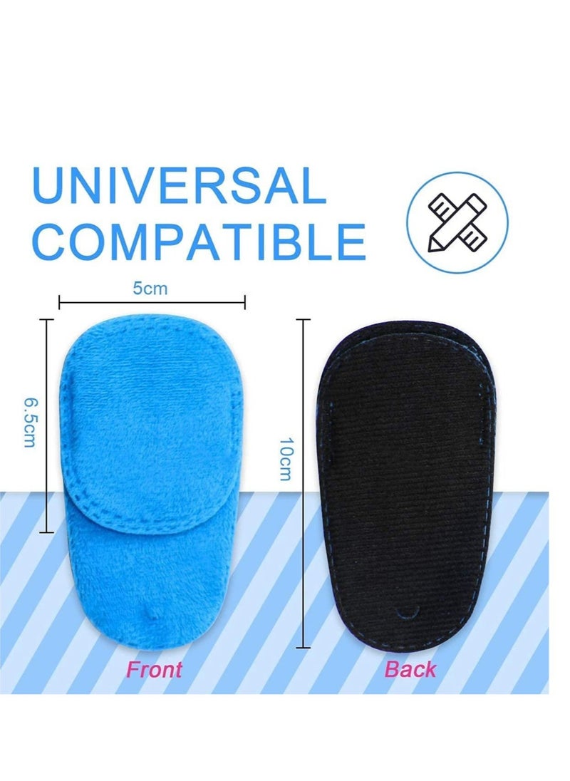 SYOSI - 4 Pack Eye Patches for Kids Girls Boys Right Left Eye Patch for Glasses Lazy Eye Patch for Children Treating Lazy Eye Amblyopia Strabismus and After Surgery 10 x 5cm Full Coverage (Blue) - Image 1