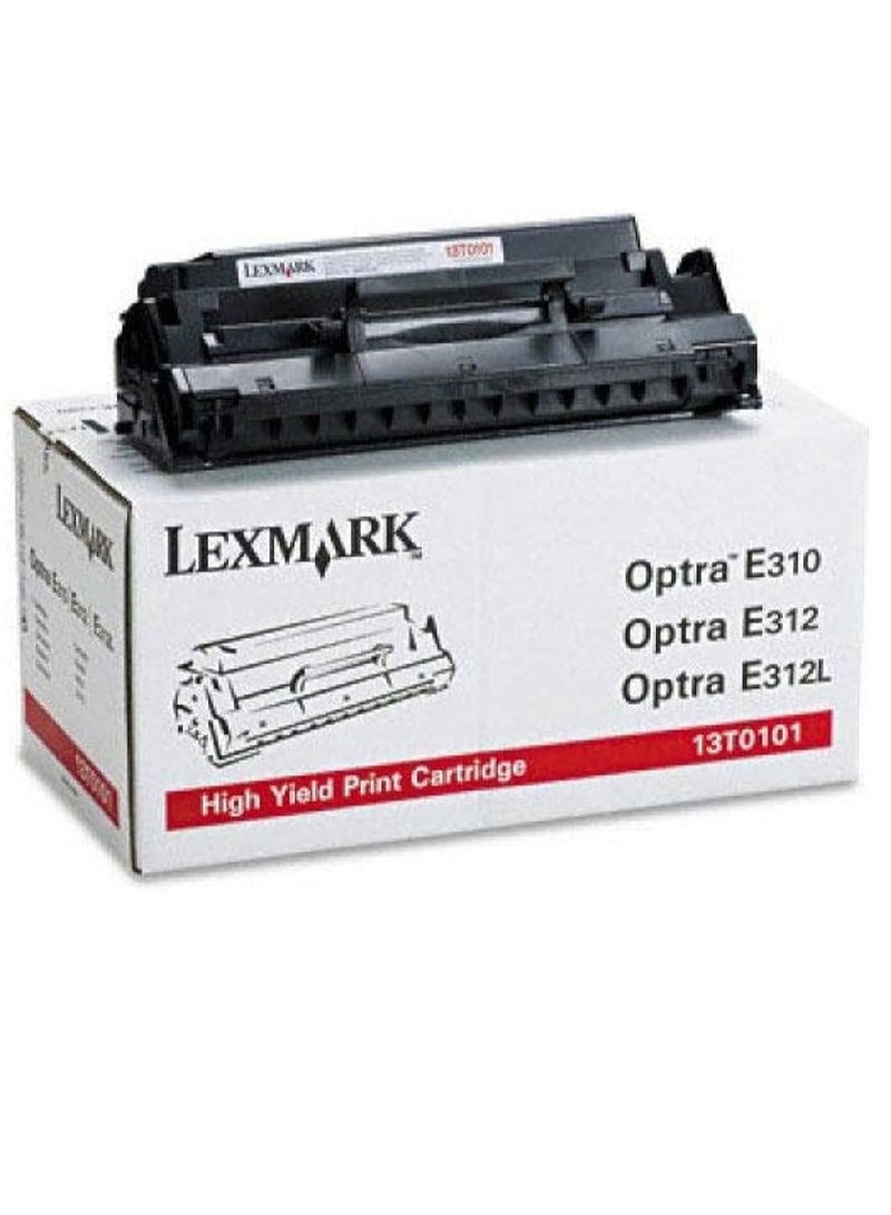 Lexmark Toner 13T0101 Original Black Toner Cartridge High Yield Genuine Product from Lexmark