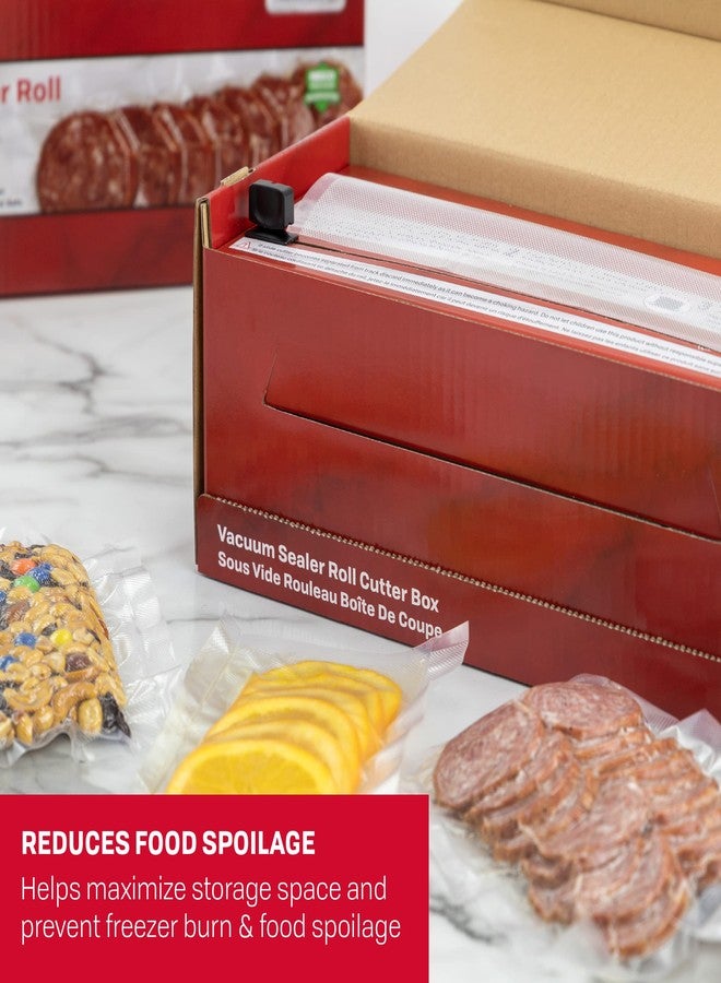 Nesco Vacuum Sealer Cutter Box with 50' of Heavy Duty Vacuum Sealer Roll 11" x 50' - Image 5