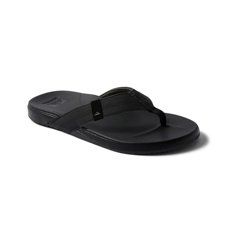 Reef Cushion Phantom Mens Flip Flop, Ultra Soft Cushion Footbed, Black, 13 - Image 4