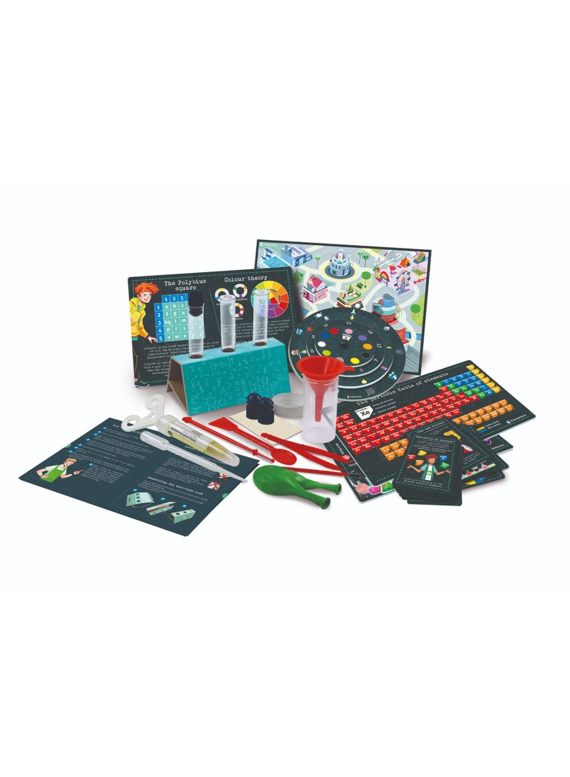 Clementoni Mystery Chemistry | Laboratory Experiment | Glow in the dark Dinosaur | STEM Toys | Science Toys | Educational & Learning Toy | Enhance Problem-solving Skills & Fine Motor Skills | Improves Coordination & Creativity | Gift for Kids and Toddlers - Image 1