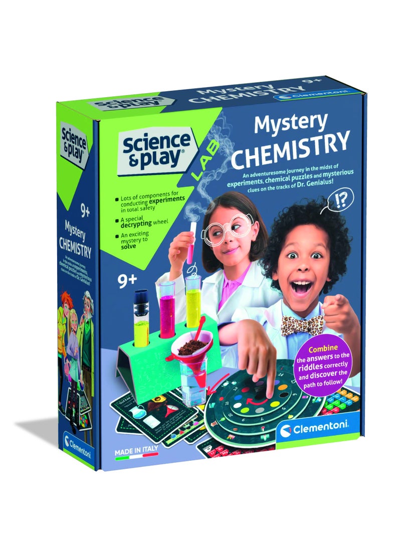 Clementoni Mystery Chemistry | Laboratory Experiment | Glow in the dark Dinosaur | STEM Toys | Science Toys | Educational & Learning Toy | Enhance Problem-solving Skills & Fine Motor Skills | Improves Coordination & Creativity | Gift for Kids and Toddlers - Image 2