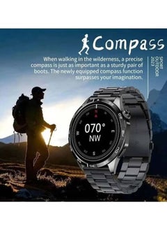 Hommtel Watch GT4 New Model – 1.65 Inch Big Screen HD AMOLED Display, IP68 Waterproof, Fitness Tracker with Heart Rate Monitor, Sleep Tracking, Smart Notifications, 3 Stylish Interchangeable Straps for Men and Women, Ideal for Sports and Everyday Use  - Image 2