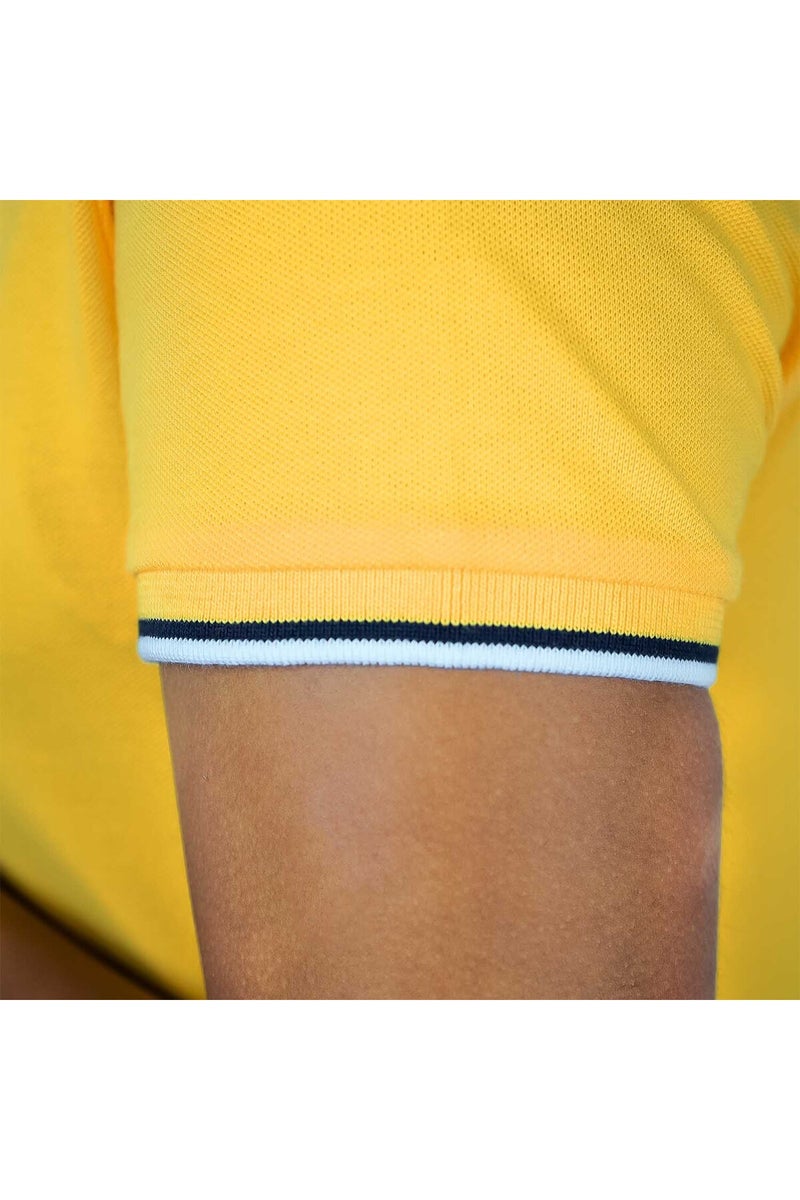 جيوردانو قميص بولو نسائي أصفر للاستخدام اليومي - Image 4