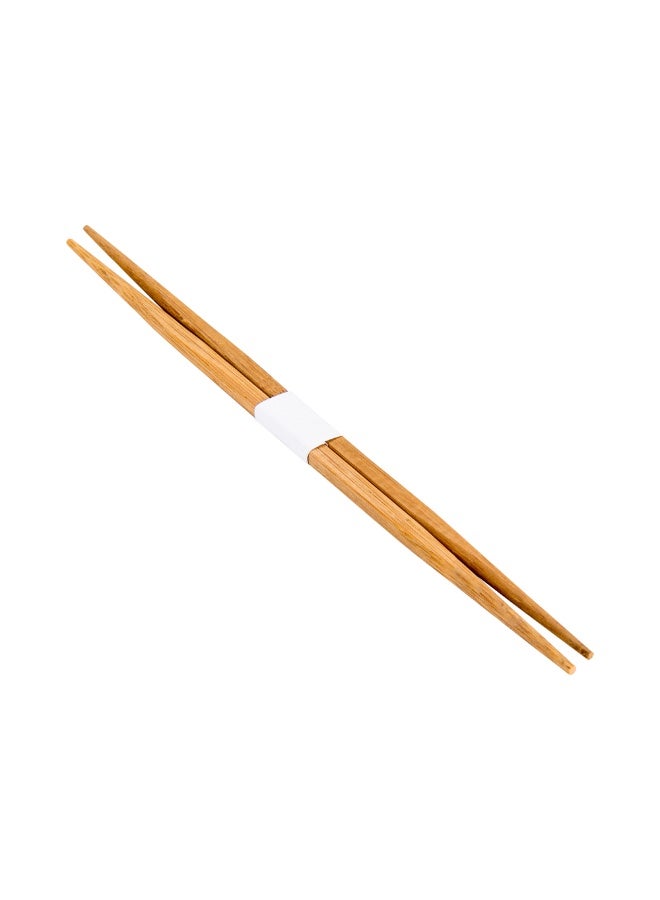 Restaurantware 9.5 Inch Wooden Chopsticks, 1000 Carbonized Chinese Chopsticks - With Both Pointed Ends, Sustainable, Cedar Noodle Chopsticks, Disposable, For Home Or Take Outs  - Image 1